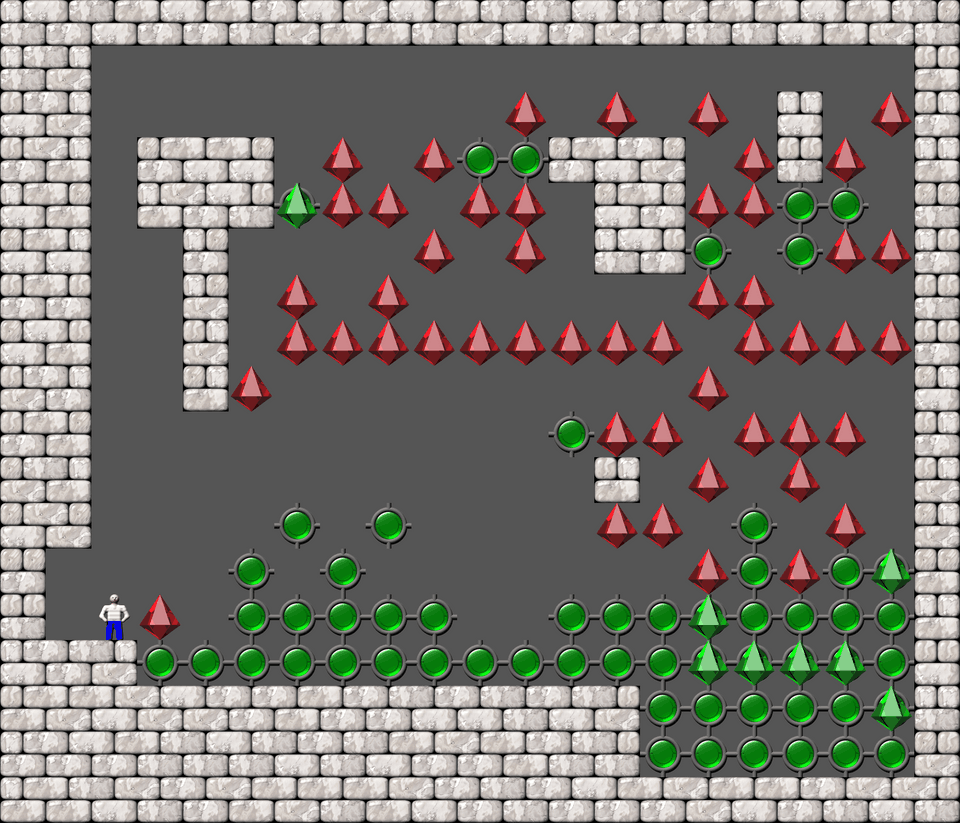 Сокобан More Bugs collections уровень 441